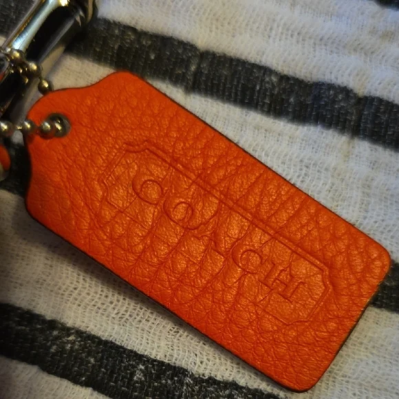 Coach Red Crossbody Bag with Tassel - Picture 3 of 10